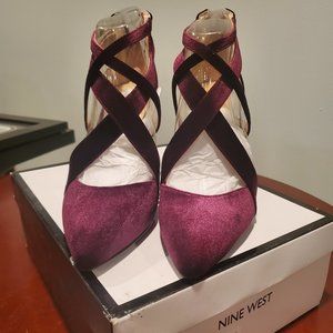 Nine West Zamiao Purple Heels